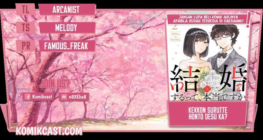 Kekkon Surutte, Hontou Desu ka? Chapter 37 Gambar 1